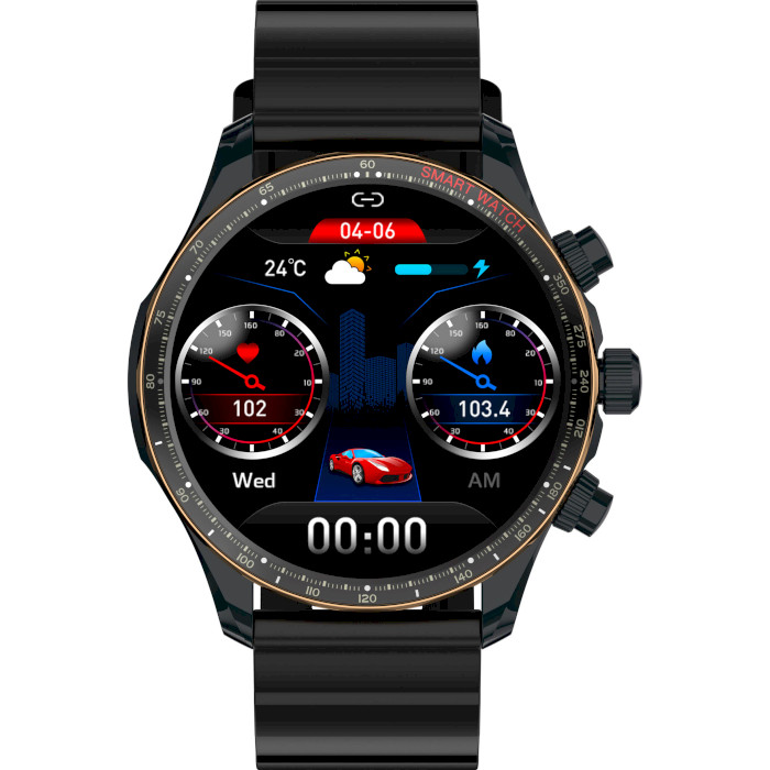 Смарт-часы GLOBEX Smart Watch Titan Black
