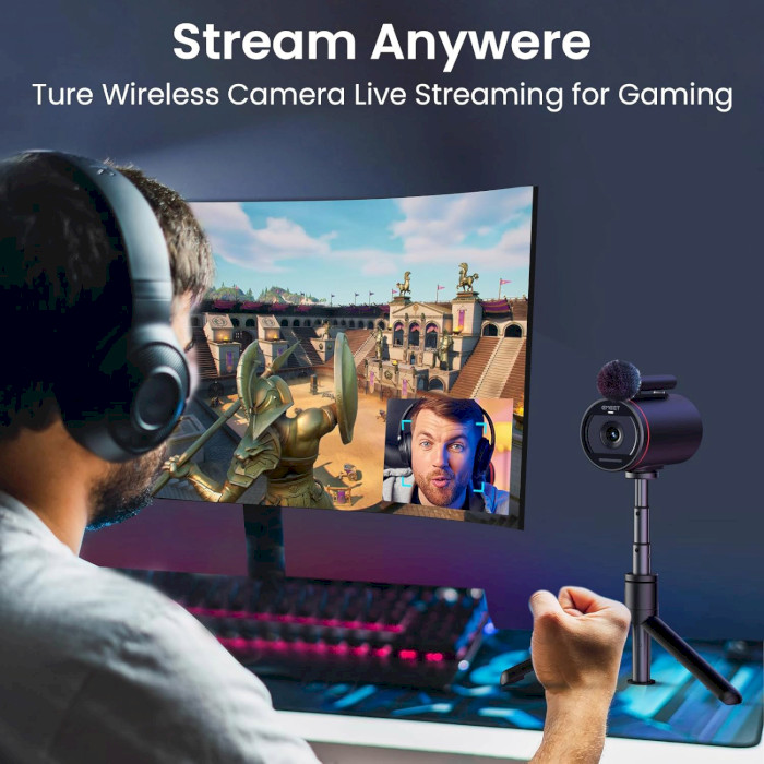 Веб-камера для стриминга EMEET StreamCam One