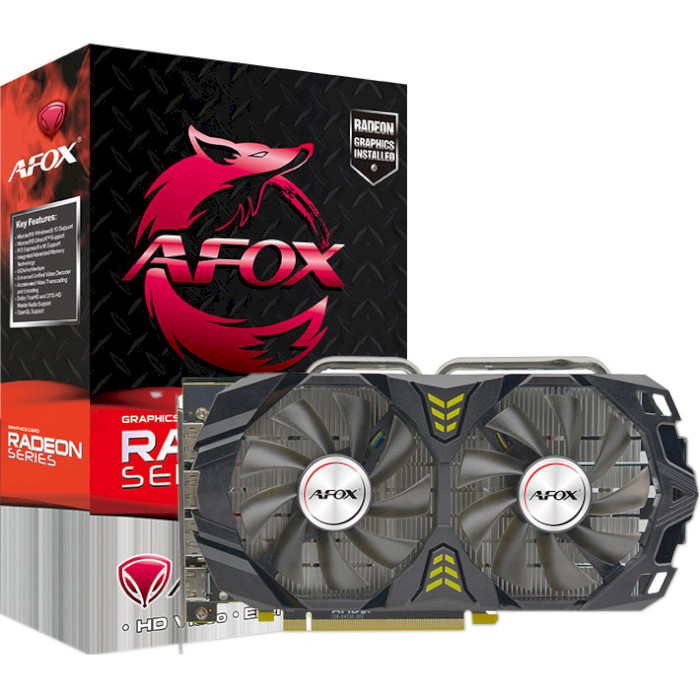 Видеокарта AFOX Radeon RX 580 8GB GDDR5 (AFRX580-8192D5H7-V4)