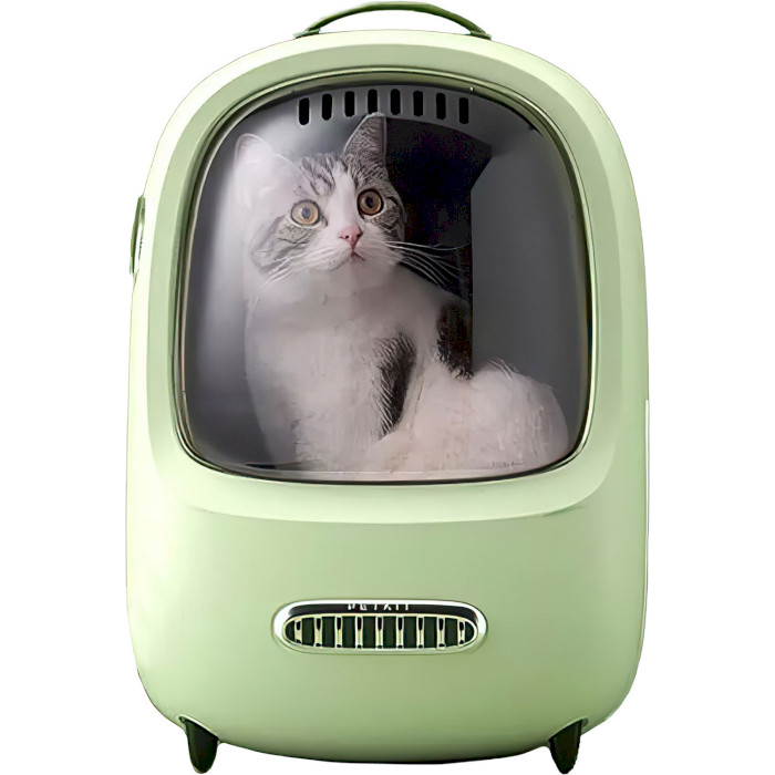 Рюкзак-переноска PETKIT Breezy 2 Smart Cat Carrier Green (P7701-G)