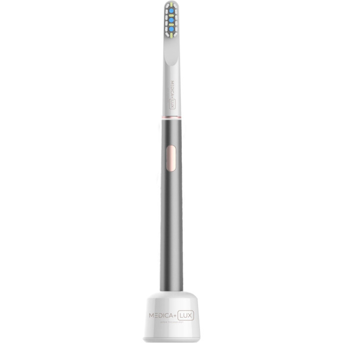 Електрична зубна щітка MEDICA+ Lux 10X Portable Gray (2000112445018)