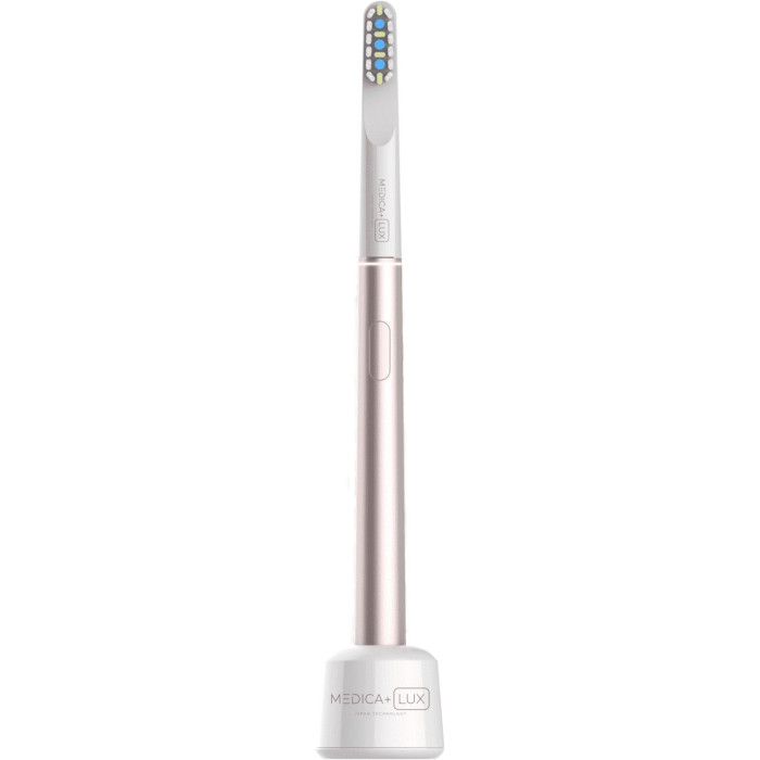 Електрична зубна щітка MEDICA+ Lux 10X Portable Rose Gold (2000112446015)