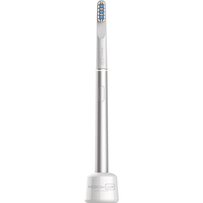 Електрична зубна щітка MEDICA+ Lux 10X Portable Silver (2000112447012)