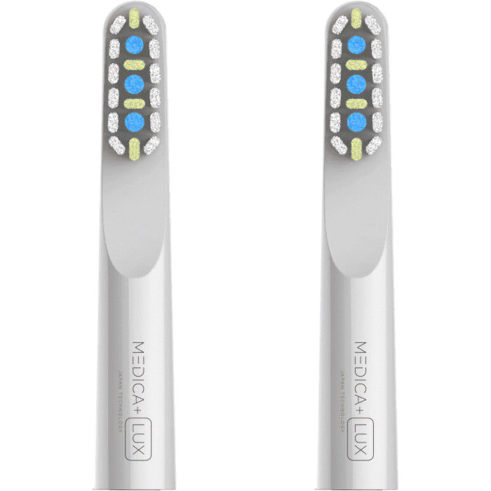 Электрическая зубная щётка MEDICA+ Lux 10X Portable Silver (2000112447012)