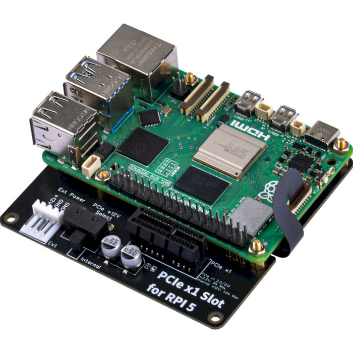 Плата розширення 52PI P02 PCIe Slot Extension Adapter Board for Raspberry Pi 5 (EP-0219)