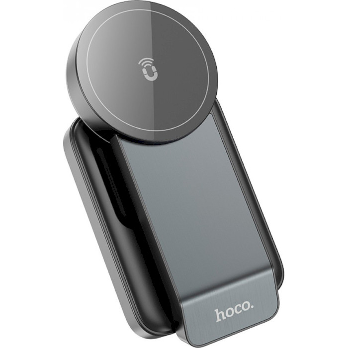 Беспроводное зарядное устройство HOCO CQ3 Noble Folding 3-in-1 Magnetic Wireless Fast Charger Black