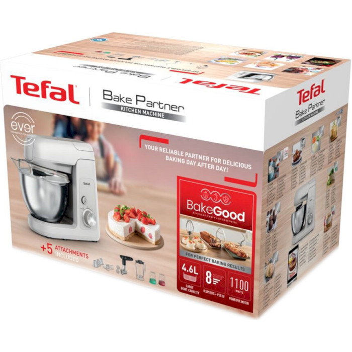 Кухонная машина TEFAL Bake Partner QB525B38