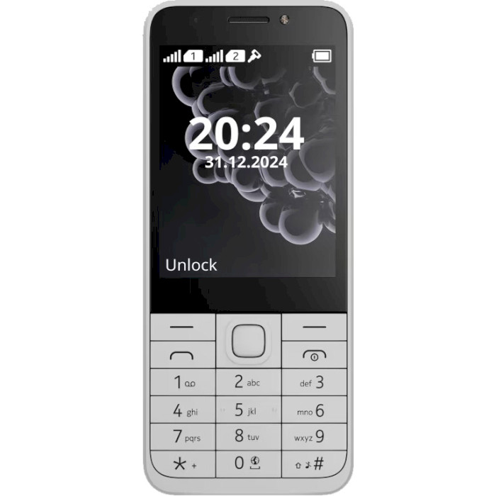 Мобільний телефон NOKIA 230 DS 2024 White