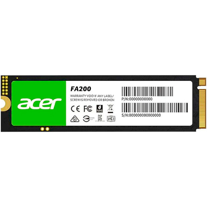 SSD диск ACER FA200 1TB M.2 NVMe (BL.9BWWA.124)