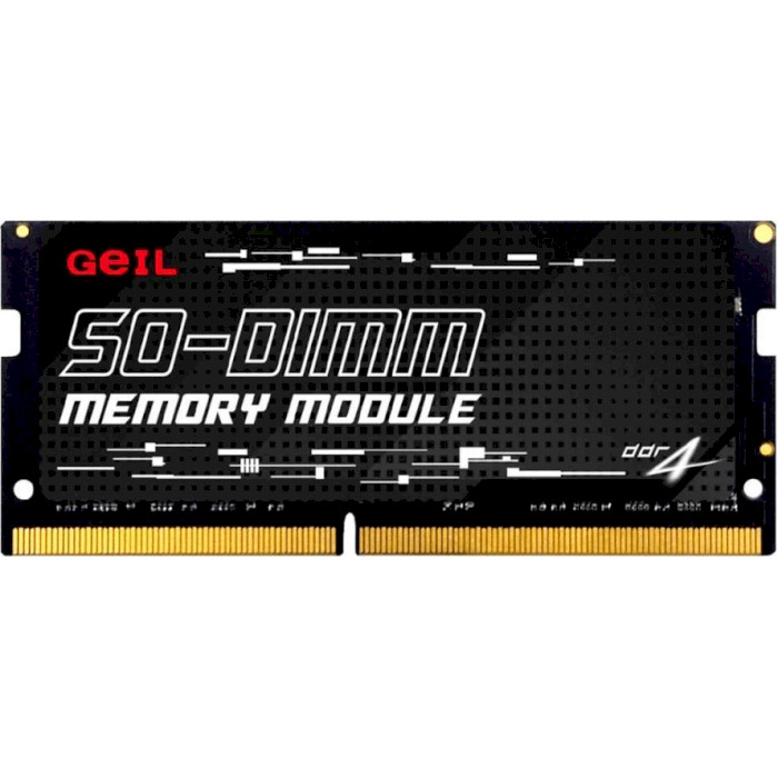 Модуль пам'яті GEIL SO-DIMM DDR4 3200MHz 8GB (GS48GB3200C22SC)