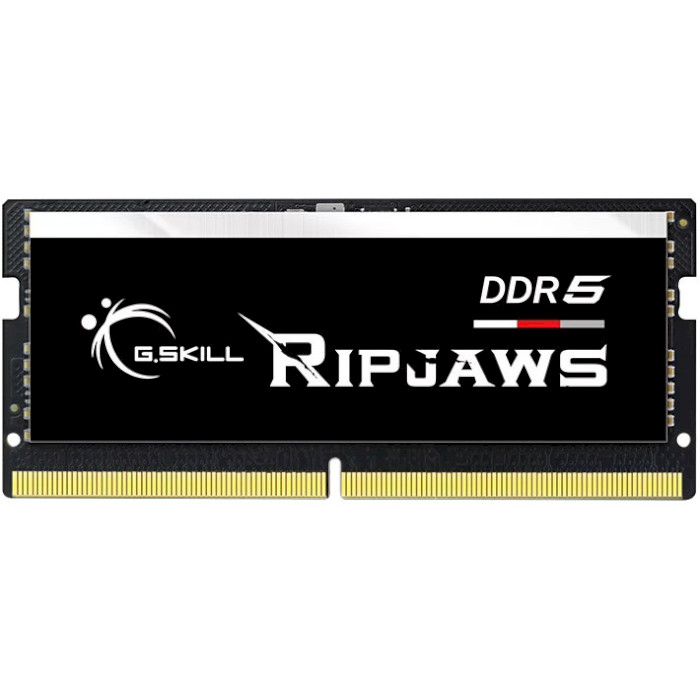 Модуль памяти G.SKILL Ripjaws SO-DIMM DDR5 5600MHz 48GB Kit 2x24GB (F5-5600S4645A48GX1-RS)