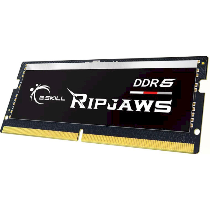 Модуль памяти G.SKILL Ripjaws SO-DIMM DDR5 5600MHz 48GB Kit 2x24GB (F5-5600S4645A48GX1-RS)