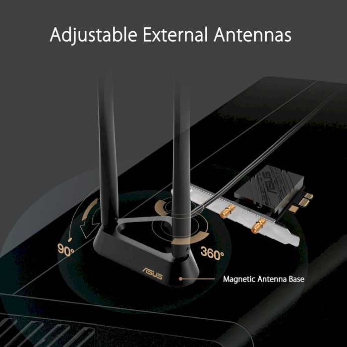 Wi-Fi адаптер ASUS PCE-BE92BT