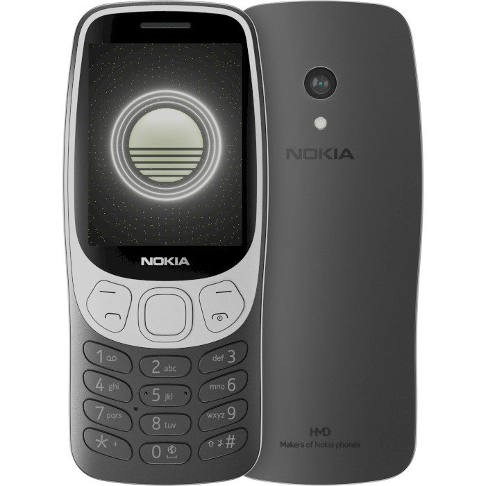 Мобильный телефон NOKIA 3210 4G 2024 Grunge Black