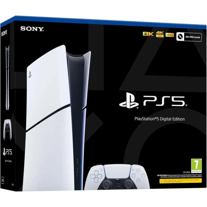 Ігрова приставка SONY PlayStation 5 Slim Digital Edition (1000040658) 1TB