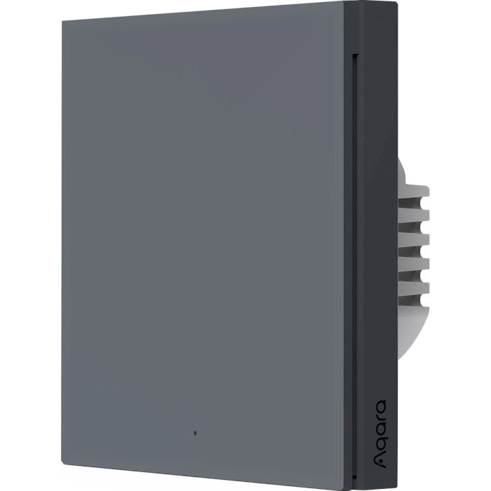 Розумний вимикач AQARA Smart Wall Switch H1 1-gang Gray (WS-EUK03-G)