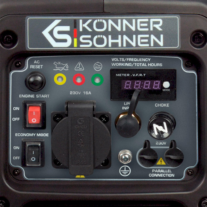 Газобензиновий інверторний генератор KONNER&SOHNEN KS 2000iG S