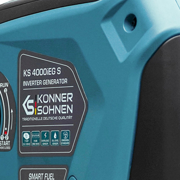 Газобензиновый инверторный генератор KONNER&SOHNEN KS 4000iEG S