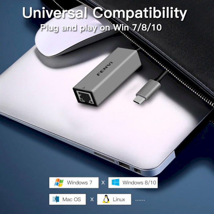 Мережевий адаптер FENVI USB 3.0 to RJ45