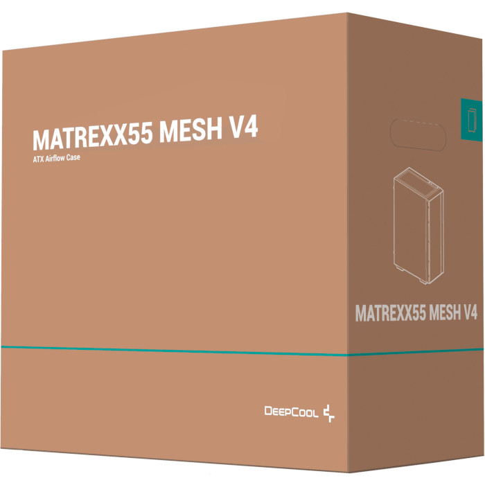 Корпус DEEPCOOL Matrexx 55 Mesh V4 Black (R-MATREXX55-BKAGA4-G-4)