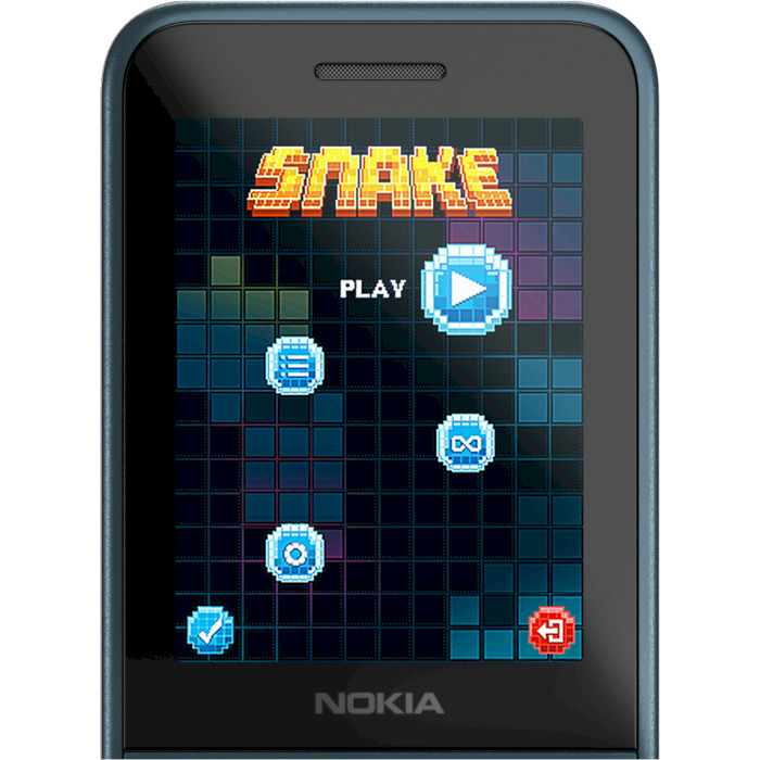 Мобільний телефон NOKIA 225 4G 2024 Dark Blue