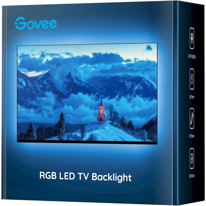Набір адаптивного підсвічування GOVEE H6179 RGB LED TV Backlight for 46"-60" RGB 2x50см, 2x1м (H61790A1)