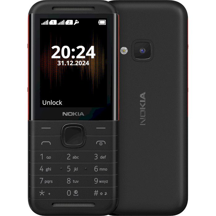 Мобільний телефон NOKIA 5310 2024 Black/Red