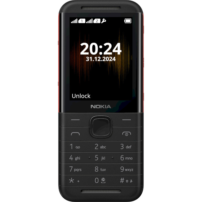 Мобільний телефон NOKIA 5310 2024 Black/Red