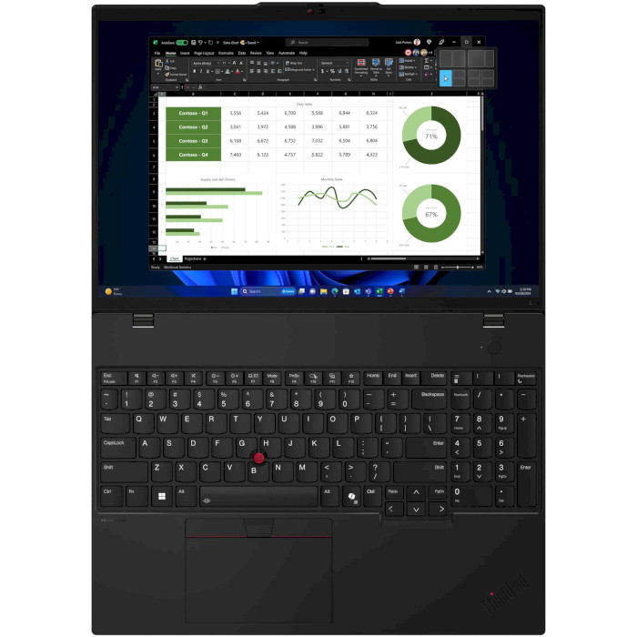 Ноутбук LENOVO ThinkPad L16 Gen 1 Black (21L70016RA)