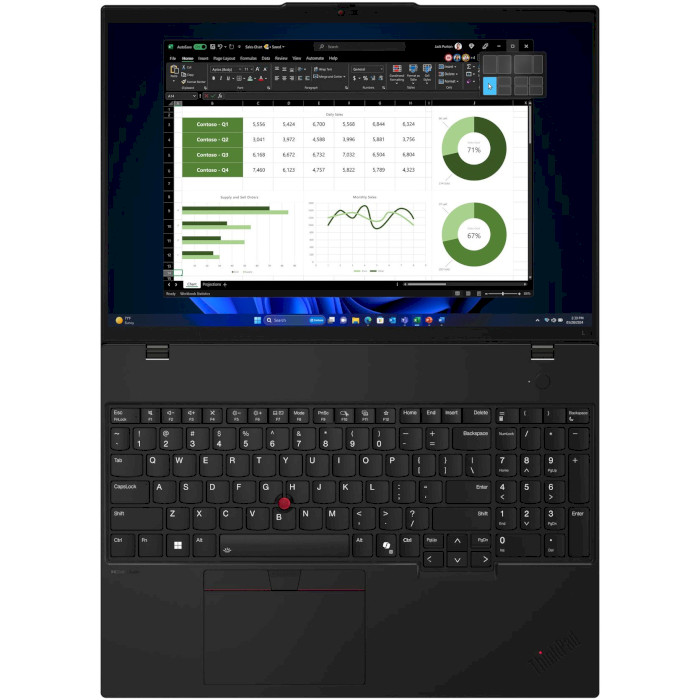 Ноутбук LENOVO ThinkPad L16 Gen 1 Black (21L7001KRA)