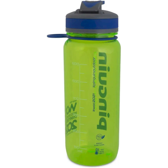 Спортивна пляшка PINGUIN Tritan Sport Bottle Green 650мл