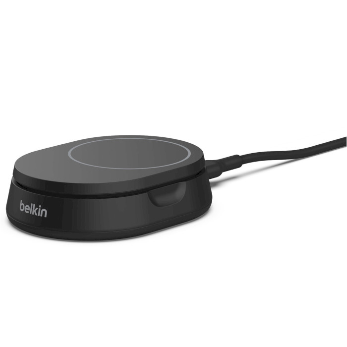 Бездротовий зарядний пристрій BELKIN Boost Up Charge Convertible Magnetic Wireless Charging Stand Qi2 15W Black (WIA008BTBK)