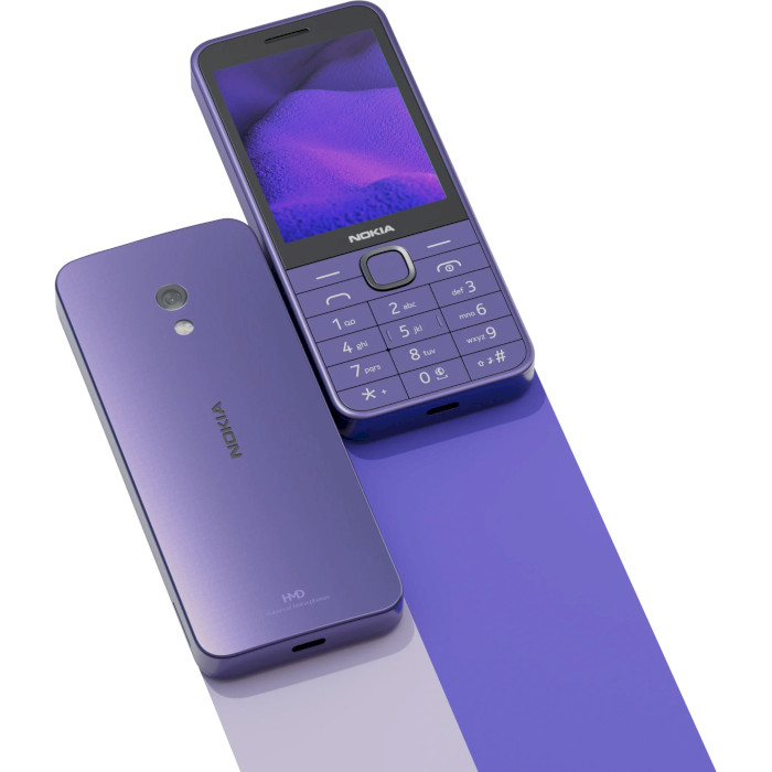Мобільний телефон NOKIA 235 4G 2024 Purple