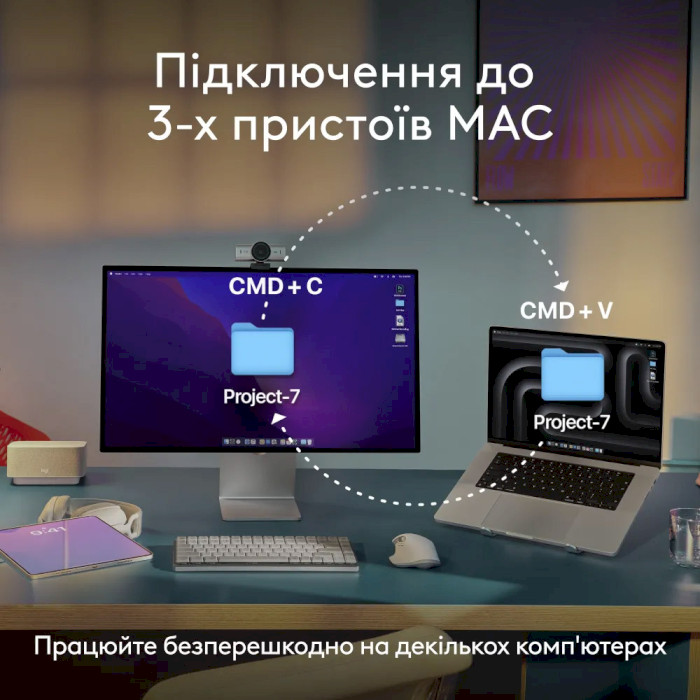 Мышь LOGITECH MX Anywhere 3S for Mac Pale Gray (910-006946)