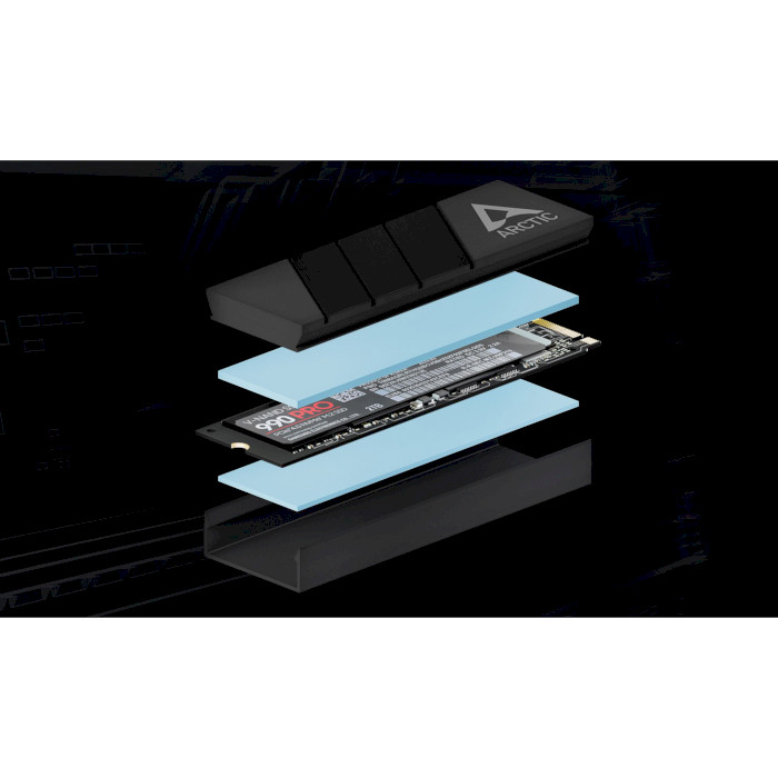 Радіатор для SSD ARCTIC M2 Pro Black (ACOTH00001A)