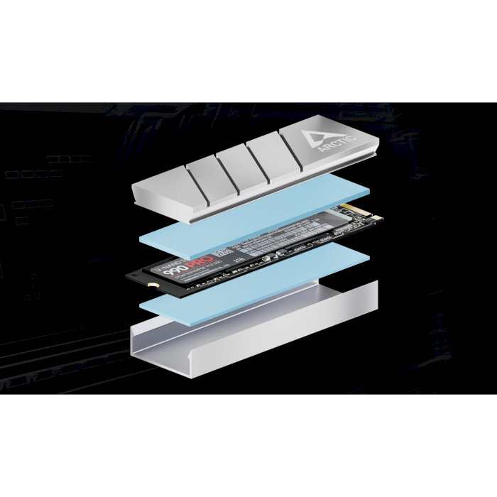 Радиатор для SSD ARCTIC M2 Pro Silver (ACOTH00002A)