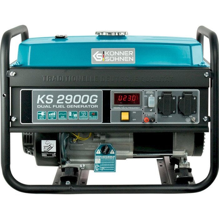 Газобензиновий генератор KONNER&SOHNEN KS 2900G