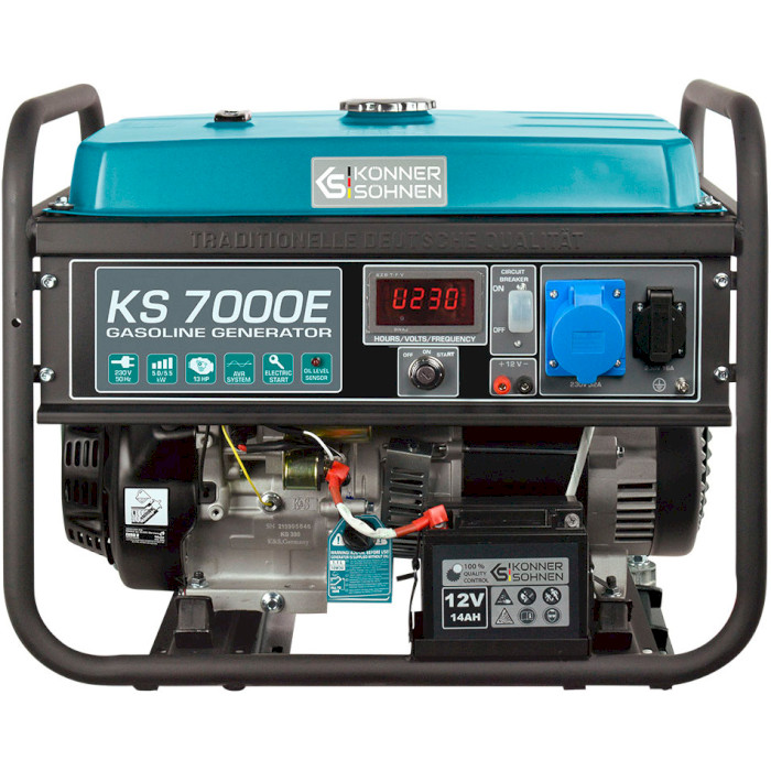 Бензиновый генератор KONNER&SOHNEN KS 7000E