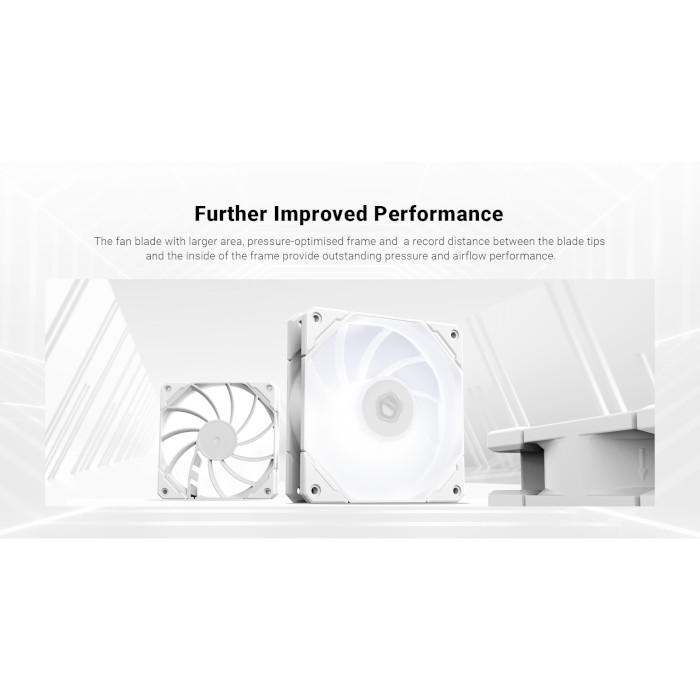 Вентилятор ID-COOLING TF-12025 Pro SW White LED