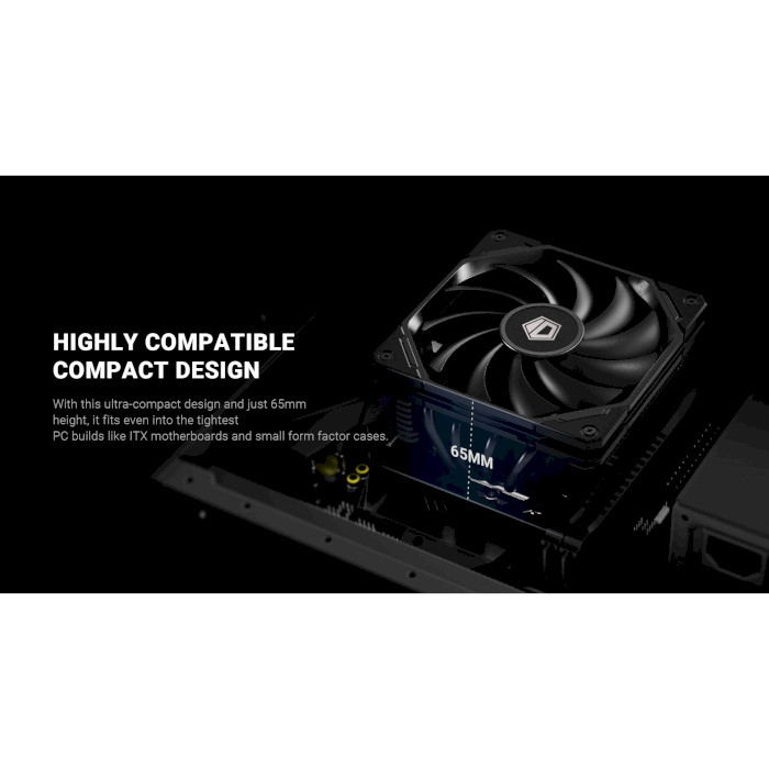 Кулер для процесора ID-COOLING IS-65-XT Black