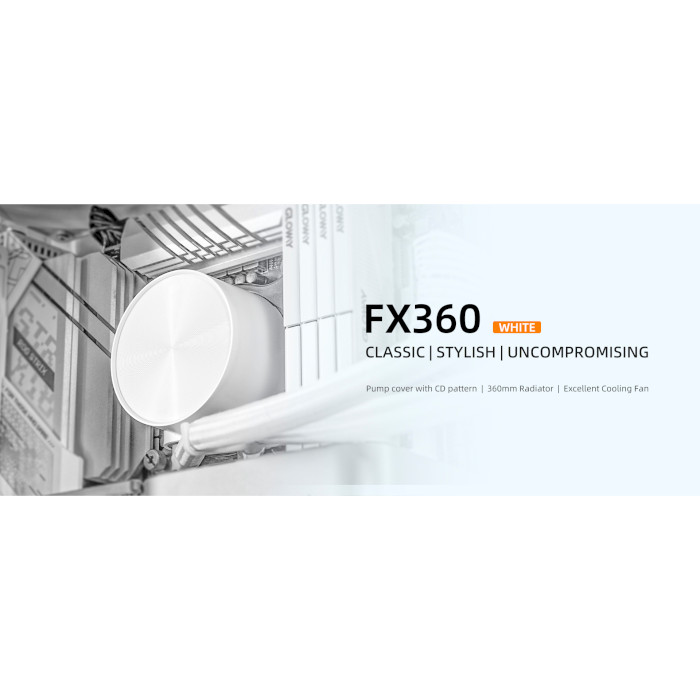Система водяного охолодження ID-COOLING FrostFlow FX360 White
