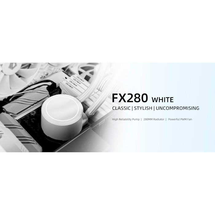 Система водяного охолодження ID-COOLING FrostFlow FX280 White