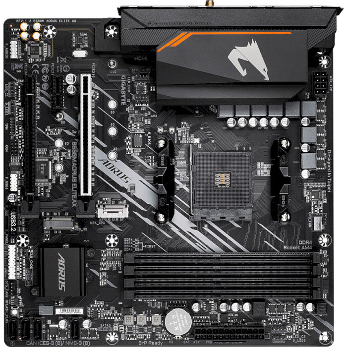 Материнская плата AORUS B550M Elite AX