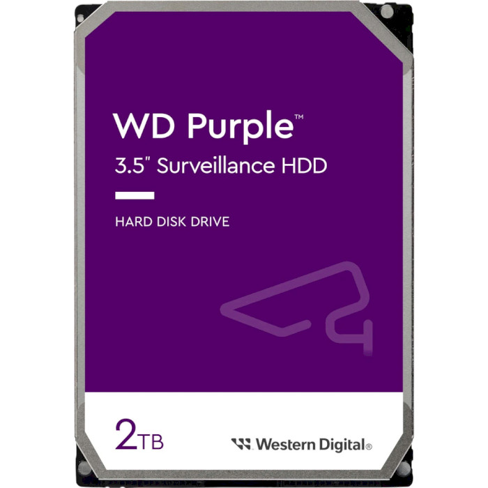 Жорсткий диск 3.5" WD Purple Pro 2TB SATA/256MB (WD22PURU-78)