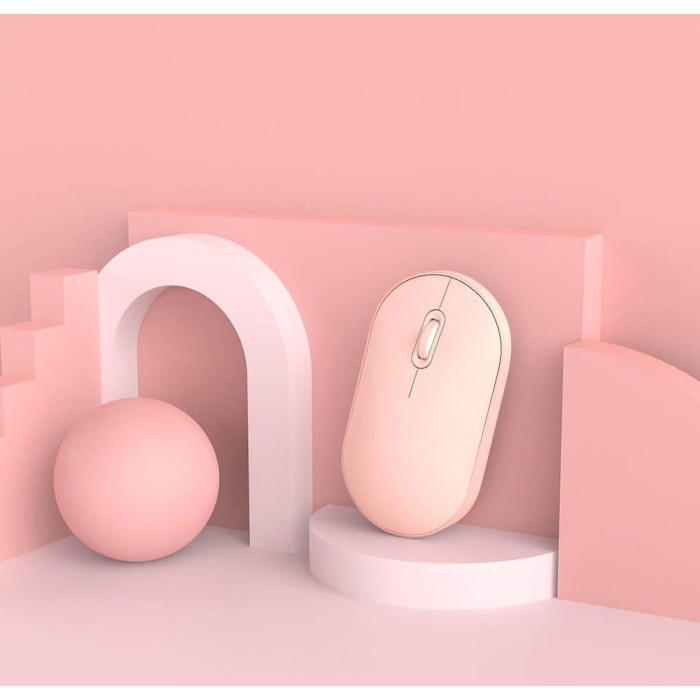 Мышь XIAOMI MiiiW Portable Mouse Lite Pink
