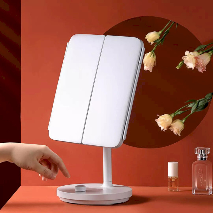 Косметическое зеркало XIAOMI JORDAN&JUDY LED Lighted Makeup Mirror