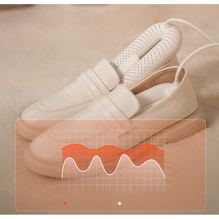 Розсувна електросушарка для взуття Xiaomi SOTHING Zero-Shoes Dryer White (DSHJ-S-2111A)