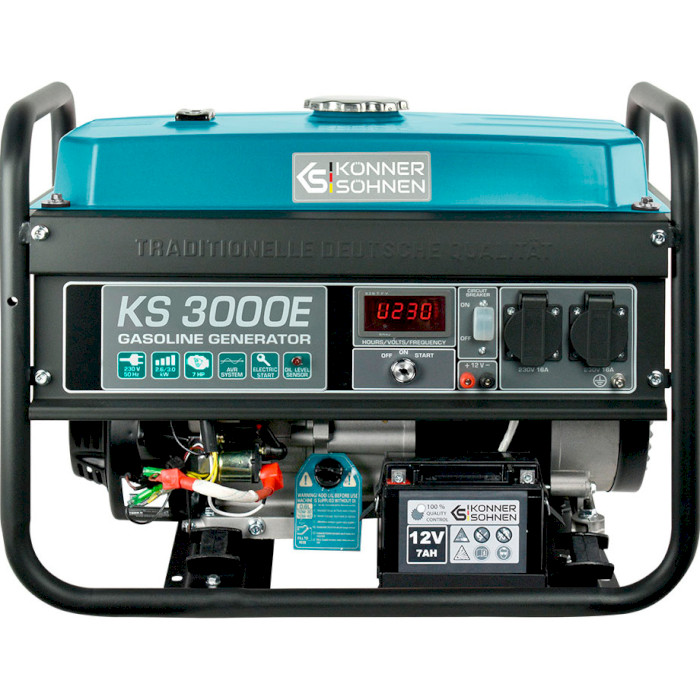 Бензиновый генератор KONNER&SOHNEN KS 3000E
