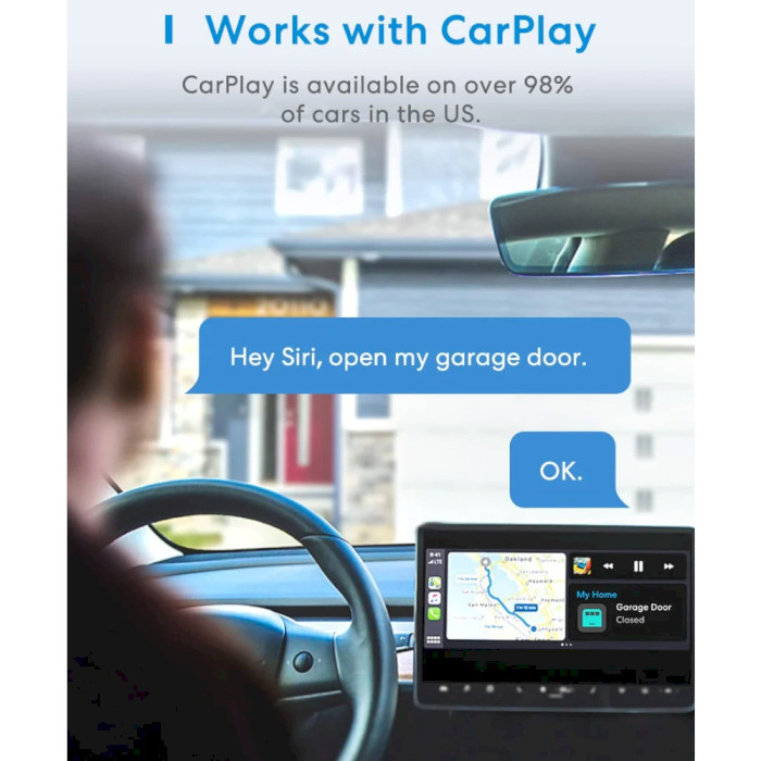 Пристрій для відкриття гаражних воріт MEROSS Collie Smart Wi-Fi Garage Door Opener (MSG200HK(EU))