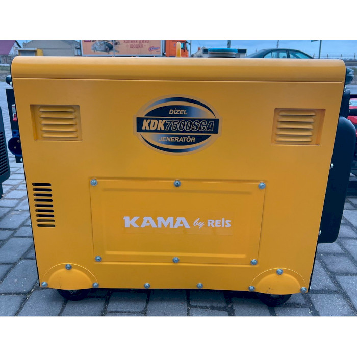 Дизельный генератор KAMA KDK7500SCA
